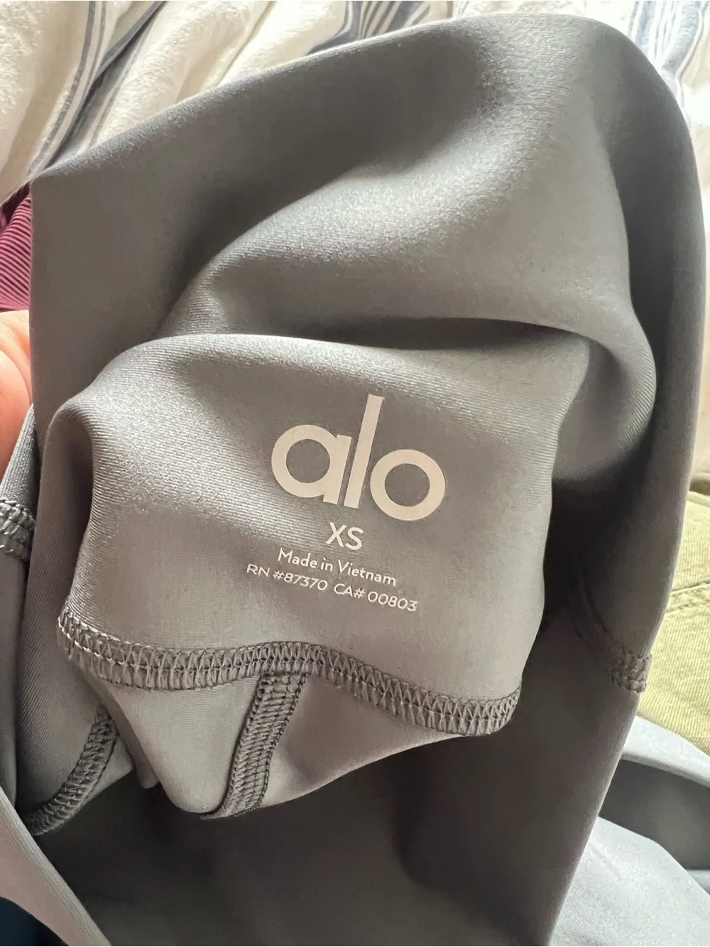 ALO Yoga Slate High-Rise Sculpt Leggings